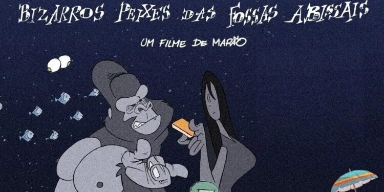 Cineclube Sambaqui e Cine na Kombi apresentam Bizarros Peixes das Fossas Abissais na Videoteca