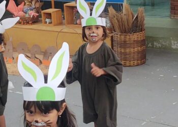 *Instituto Educacional e Cultural Paideia promove ‘Cantata de Páscoa’ para pais e familiares dos alunos do Berçário e Infantil*