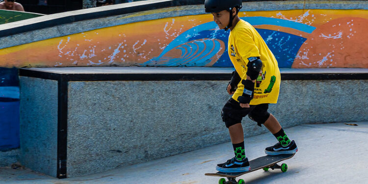Bertioga tem vagas gratuitas para aulas de  skate 