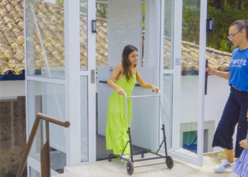 Elevador do Forte São João em Bertioga está em operação