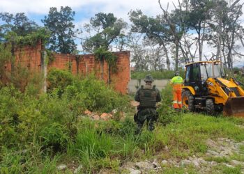 DOA remove construção irregular na Operação ‘Força-Tarefa”