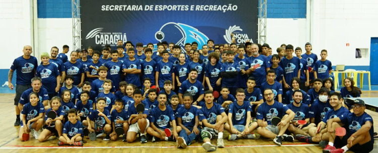 1ª etapa do Circuito Municipal de Tênis de Mesa em Caraguatatuba reúne mais de 160 atletas