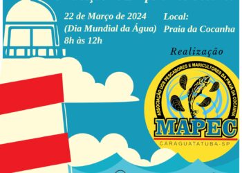 Associação de Pescadores e Maricultores da Praia da Cocanha Promovem Ação de Conscientização Ambiental