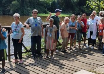 Parque Natural do Juqueriquerê recebe visita de idosos do Ciapi