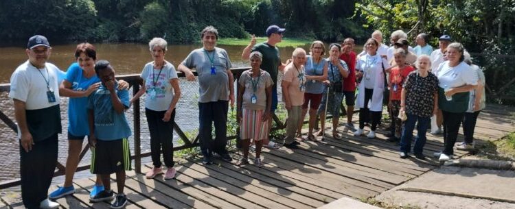 Parque Natural do Juqueriquerê recebe visita de idosos do Ciapi