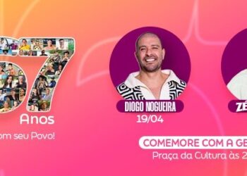 Diogo Nogueira e Zé Felipe são atrações dos 167 anos de Caraguatatuba