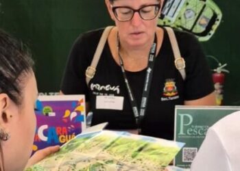 Caraguatatuba expõe na maior feira de pesca do Brasil e leva opções de turismo náutico para atrair novos visitantes