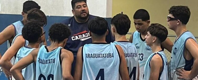 Time de basquete de Caraguatatuba avança em competições e se destaca nas partidas