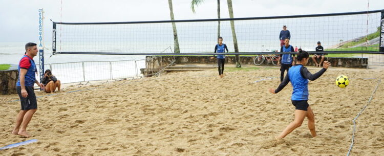 Prefeitura de Caraguatatuba abre inscrição para turmas de futevôlei no Cemug