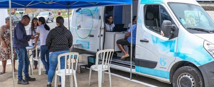 Caraguatatuba recebe Agência Móvel da Sabesp para reforçar atendimento