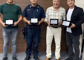 GCMs recebem homenagem da Câmara Municipal de Bertioga