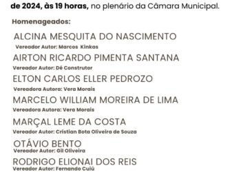 Solenidade para entrega de títulos de Gratidão Caiçara acontecerá no dia 18 de abril