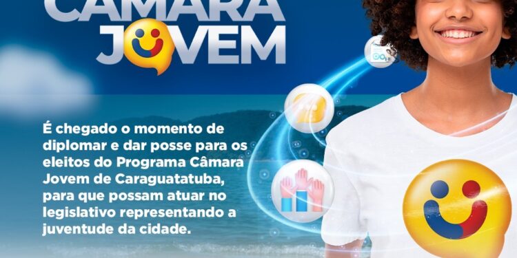 Programa Câmara Jovem: Sessão Solene de posse integrará programação do aniversário de Caraguatatuba