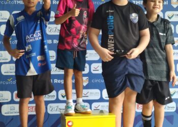 Bertioga brilha em duas Ligas de Tênis de Mesa