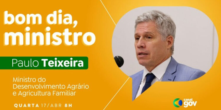 Paulo Teixeira detalha o Terra da Gente no “Bom dia, Ministro”