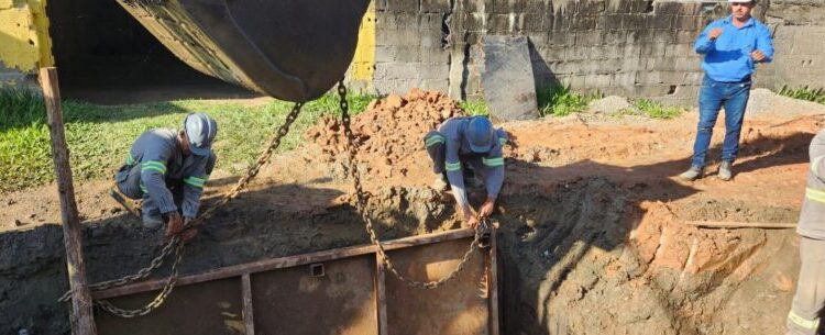 Prefeito de Caraguatatuba autoriza início de mais uma obra de drenagem, desta vez no Travessão