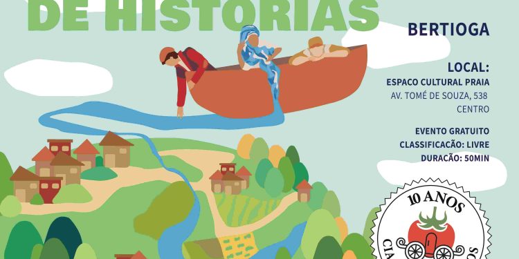 Cia de Achadouros apresenta “Os Lavadores de Histórias” no Espaço Cultural Praia, em Bertioga