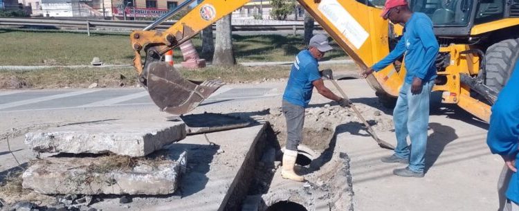 Prefeitura de Caraguatatuba finaliza implantação do novo sistema de drenagem de águas pluviais no Terralão