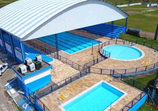 Obras de melhoria no Cemug suspendem aulas na piscina média