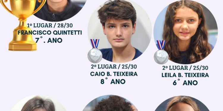 *Alunos do 6º ao 9º ano do Instituto Educacional e Cultural Paideia comemoram participação na 1ª fase da Olimpíada Brasileira de Língua Inglesa*