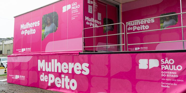 Carreta da mamografia com exames gr atuitos inicia atendimento em Bertioga nesta terça (25)