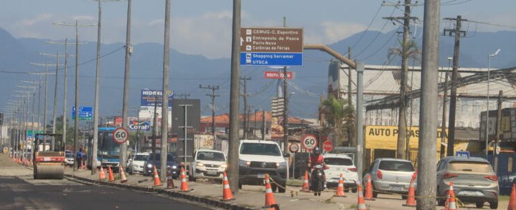 DER altera esquema de interdições para obras na SP-55, em Caraguatatuba