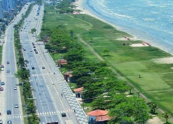 Prefeitura faz alteração no trânsito da Avenida da Praia para obras de drenagem