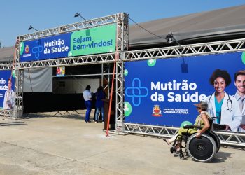 Mutirão da Saúde começa em Caraguatatuba com atendimento de especialistas e palestra de profissionais renomados