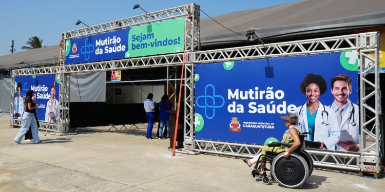 Mutirão da Saúde começa em Caraguatatuba com atendimento de especialistas e palestra de profissionais renomados
