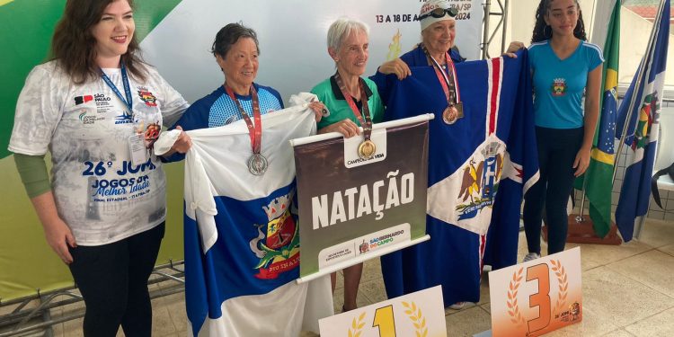 Caraguatatuba conquista sete medalhas na final estadual dos 26º Jogos Regionais da Melhor Idade