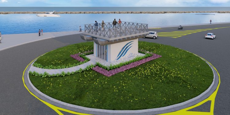 Obras de urbanização do Molhe Norte do Juqueriquerê são iniciadas