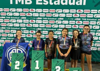 Joias do tênis de mesa de Bertioga conquistam duas medalhas em campeonato estadual