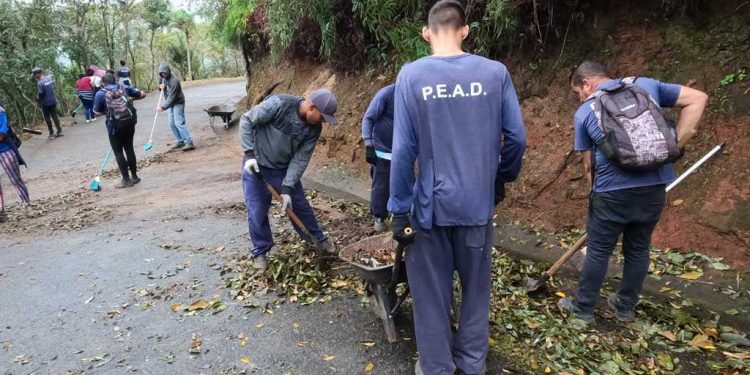 Prefeitura de Caraguatatuba chama mais bolsistas do PEAD para manutenção de espaços públicos