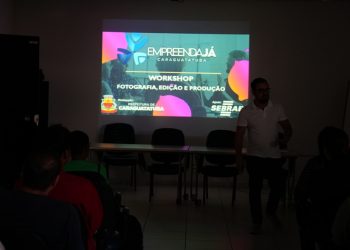 Jovens de Caraguatatuba iniciam workshop de fotografia, edição e produção