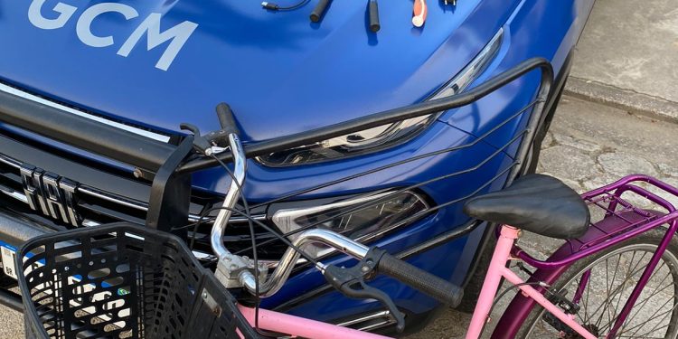 GCM de Caraguatatuba prende em flagrante indivíduo por roubo de bicicleta e recebe elogios por salvar pet das ruas