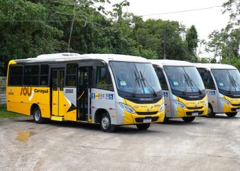 Caraguatatuba anuncia três novos micro-ônibus para frota do transporte público