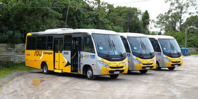 Caraguatatuba anuncia três novos micro-ônibus para frota do transporte público