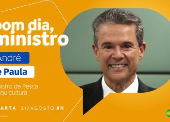 André de Paula detalha programa Povos da Pesca Artesanal no Bom dia, Ministro desta quarta (21)