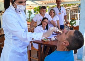 Prefeitura promove atendimento de saúde bucal para internos da Casa de Recuperação Luz do Caminho