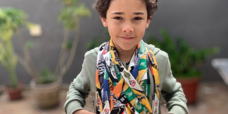 Atleta Lorenzo Resende, de Caraguatatuba, disputa Brasileiro de BMX pela seleção paulista