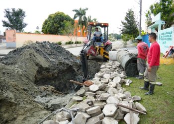 Prefeitura finaliza obra de drenagem no Massaguaçu em trecho próximo ao Verde Mar