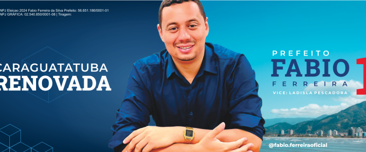 Entrevista com candidato a Prefeito de Caraguatatuba Fabio Ferreira