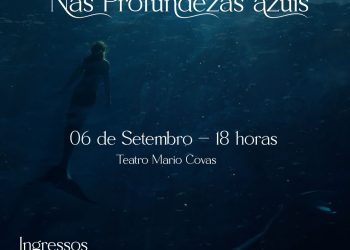Espetáculo de dança “Nas Profundezas Azuis” é nesta sexta no Teatro Mario Covas