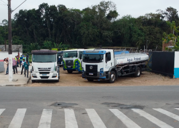 Prefeitura de Bertioga disponibiliza tendas para atender população afetada por falta d’água