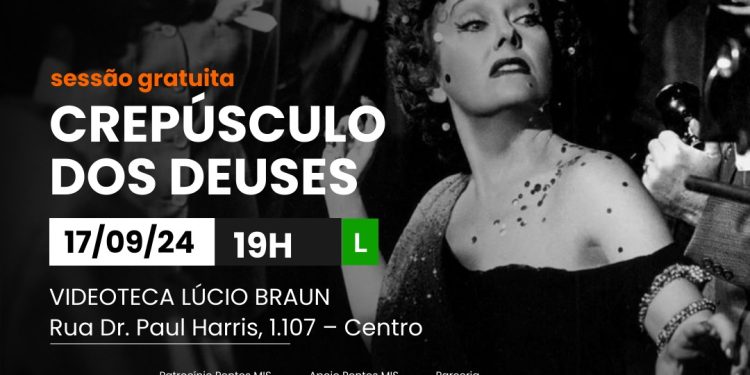 Em Caraguá, filme “Crepúsculo dos Deuses” será exibido no Pontos MIS desta terça