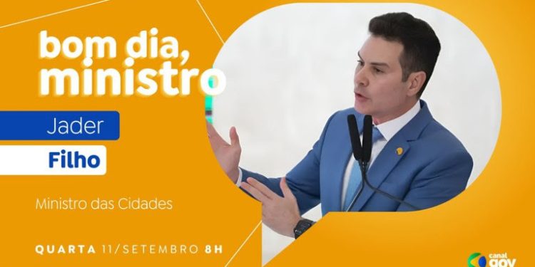 Jader Filho atualiza avanços do Minha Casa, Minha Vida e ações para o RS no “Bom Dia, Ministro” desta quarta (11)