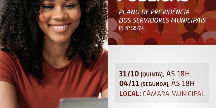 Câmara Municipal promove audiências públicas sobre Plano de Previdência dos Servidores Municipais