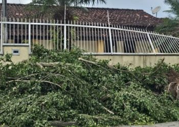 Defesa Civil de Caraguatatuba monitora cidade por contas de chuvas e ventos