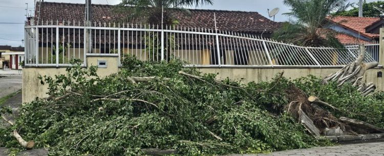 Defesa Civil de Caraguatatuba monitora cidade por contas de chuvas e ventos