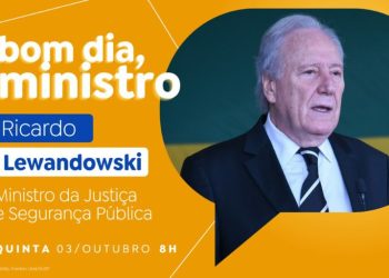 Lewandowski detalha o combate a incêndios florestais e a crimes cibernéticos no “Bom Dia, Ministro” desta quinta (3)